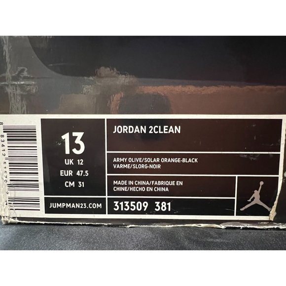 Jordan 2clean Men\'s Size 13